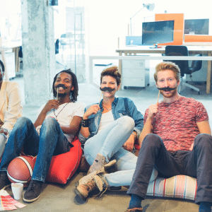 atelier participatif movember au travail pour échanger sur les cancers masculins avec uen professionnel de santé