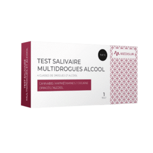 Test salivaire multidrogues et alcool THC15