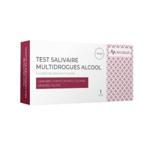 Test salivaire Multidrogues et Alcool THC50
